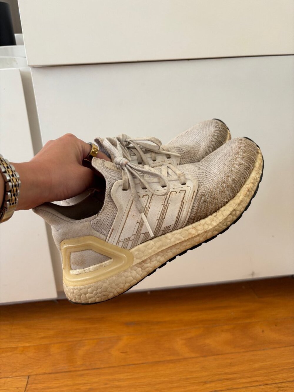 Adidas Ultraboost Triple White Size 5.5